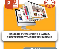 Magic of POWERPOINT + Canva. Create effective presentations - KIBERone