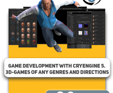 Game development with CryEngine 5. 3D-games of any genres and directions - KIBERone