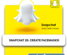 Snapchat 2D. Create facemasks! - KIBERone