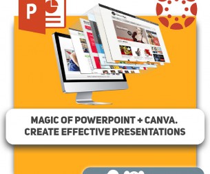 Magic of POWERPOINT + Canva. Create effective presentations - KIBERone