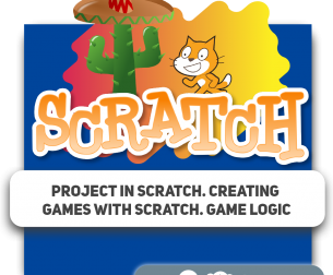 Project in Scratch. Creating games with Scratch. Game logic - KIBERone